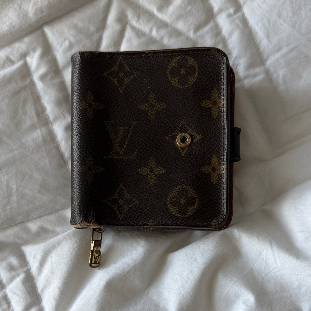 Louis Vuitton Dark Brown Monogram Wallet